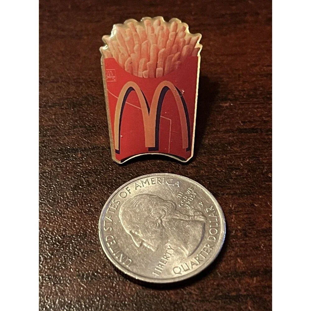 McDonald’s Fast Food French Fries Employee‎ Lapel Hat Pin